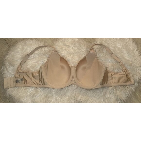Wacoal 853192 Basic Beauty Contour T Shirt Bra Underwire Womens 38D Beige - Picture 5 of 6